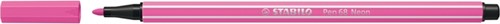 Viltstift STABILO Pen 68/056 medium neon roze
