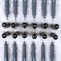 Fineliner Staedtler Pigment 308 zwart 0.7mm-5