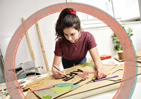 Viltstift STABILO Pen 68/30 Arty medium assorti blik à 30 stuks-2