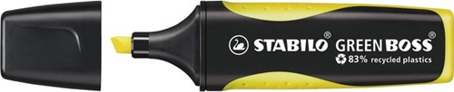 Markeerstift STABILO GREEN BOSS 6070/24 geel
