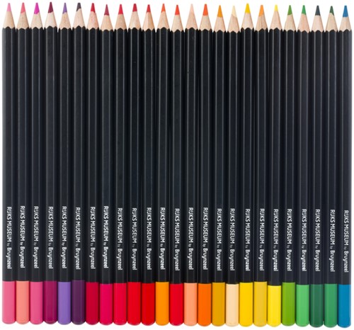 Kleurpotlood Bruynzeel Rijksmuseum Rembrandt van Rijn blik à 50 kleuren-2