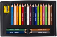 Kleurpotlood Bruynzeel Kids Thick & Short set à 20 kleuren-2