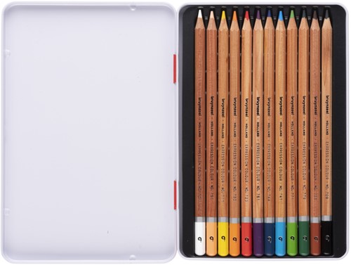 Kleurpotlood Bruynzeel Expression blik à 12 kleuren-2