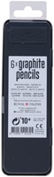 Grafietpotlood Bruynzeel Burotek blik à 6 hardheden grijs-3