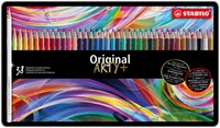 Kleurpotloden STABILO 8778 Original Arty assorti blik à 38 stuks