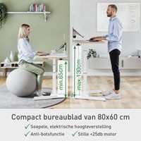 Zit-Sta bureau Leitz Ergo Elektrisch compact-4