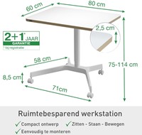 Zit-Sta bureau Leitz Ergo compact-2