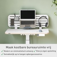 Bureau ophangbord Leitz Ergo met laptophouder-2