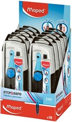 Passer Maped Stop & Safe 3delig display á 10 stuks assorti
