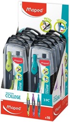 Passer Maped Metal Open 3-delig display à 10 stuks assorti