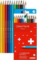 Kleurpotloden Caran D'ache aquarel doos à 12 stuks-3