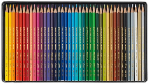 Kleurpotloden Caran d'Ache Prismalo 40 stuks assorti-2