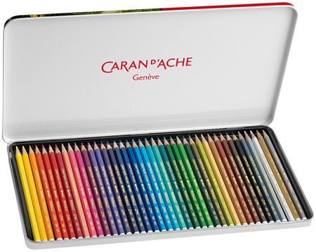 Kleurpotloden Caran d'Ache Prismalo 40 stuks assorti-3