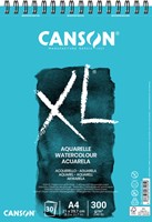 Aquarelpapier Canson XL 30vel 300gr A4 wit
