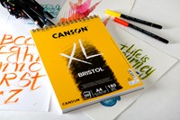 Bristolpapier Canson XL Bristol 50vel 180gr A4 extra wit-2