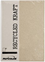 Kopieerpapier Papicolor A4 220gr 6 vel kraft grijs-2