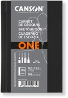 Schetsboek Canson Art Book One hardcover 98vel 100gr 102x152mm wit