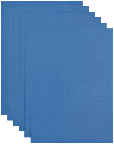 Kopieerpapier Papicolor A4 100gr 12 vel donkerblauw