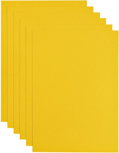 Kopieerpapier Papicolor A4 100gr 12 vel dottergeel