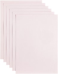 Kopieerpapier Papicolor A4 200gr 6 vel lichtroze