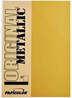 Kopieerpapier Papicolor A4 120gr 6 vel metallic goud-2
