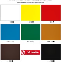 Acrylverf Talens Art Creation met stappenplan 12ml set à 8 kleuren-2