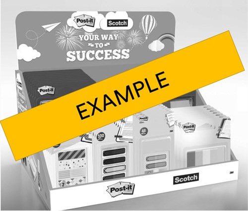 Plakband Scotch 810 19mmx19m onzichtbaar + handdispenser Cool Colors-2