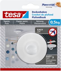 Plafondhaak tesa® behang & pleisterwerk zelfklevend 0,5 kg