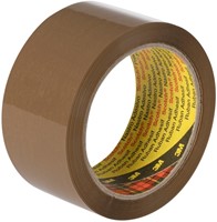 Verpakkingstape Scotch 371 50mmx66m bruin PP 6 rollen-2