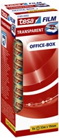 Plakband tesafilm® 33mx19mm transparant 8 rollen
