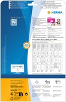 Etiket HERMA 8831 25.4x25.4mm mat wit 1650stuks-2
