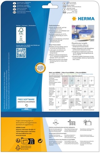 Etiket HERMA 4389 66x33.8mm diepvries wit 600 stuks-2