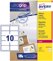 Etiket Avery L7173-250 99.1x57mm wit 2500 etiketten-2