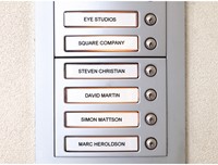 Labeltape Dymo LabelManager D1 polyester 12mm zwart op wit 10 stuks-2