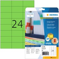 Etiket HERMA 4469 70x37mm verwijderbaar groen 480 stuks