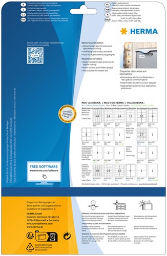 Etiket HERMA 4864 63.5x29.6mm weerbestendig wit 270 stuks-2