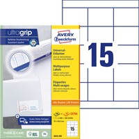 Etiket Avery 3669-200 70x50.8mm wit 3000 stuks-2