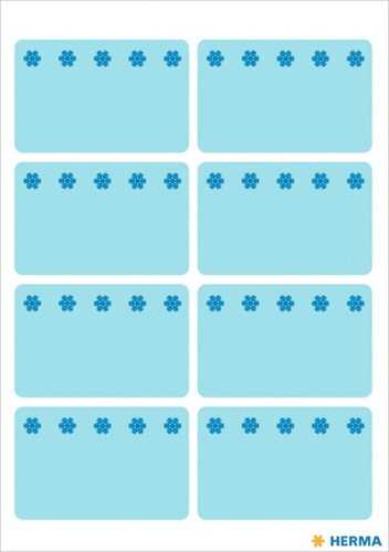 Etiket HERMA 3773 26x40mm diepvries blauw 48stuks-2