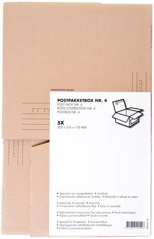 Postpakketbox IEZZY 4 305x215x110mm wit-3