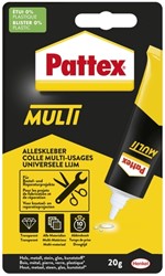 Alleslijm Pattex Multi tube 20 gram op blister