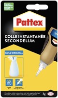 Secondelijm Pattex Gold original tube 3gram op blister