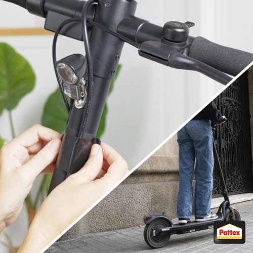 Plakband Pattex Power Tape 50mmx25m zwart-3