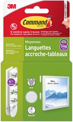 Bevestigingsstrip Command middelgroot klik vast 5,4kg wit
