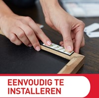 Bevestigingsstrip Command klik vast smal 5,4kg wit-1