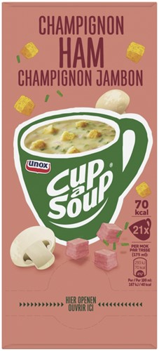 Cup-a-Soup Unox champignon ham 21x175ml-2