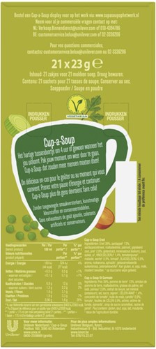 Cup-a-Soup Unox erwtensoep 21x175ml-3