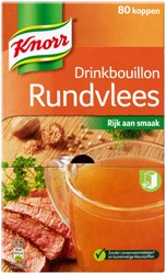 Drinkbouillon Knorr rundvlees 80 stuks