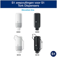 Handzeep Tork S1 Premium vloeibaar ongeparfumeerd 1000ml 420810-3