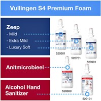 Zeepdispenser Tork S4 Image Line 1000ml zilver 460010-3