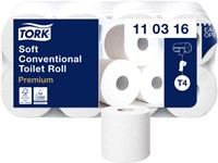 Toiletpapier Tork T4 Premium 3-laags 250 vel wit 110316